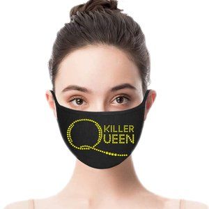 Killer Queen Blingy Rhinestone Mask